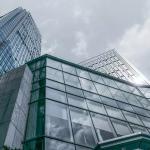 Exposed Aluminum Cladding Frame Glass Curtain Wall Exterior Customized