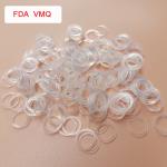 FKM FPM NBR EPDM HNBR Flat Shape O Rings Hardness 90 Black Color Flat Shape