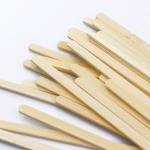 Individually Wrapped Disposable Wooden Bamboo Coffee Stirrers