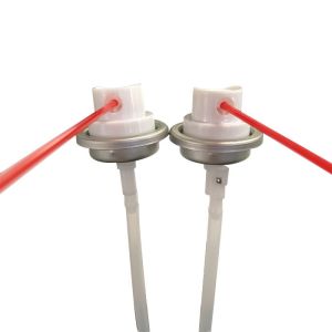One Inch All Direction Aerosol Spray Valve For Carburetor Cleaner Spray