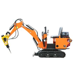 China Farm Mini Excavator Digging Trenches ZHONGMEI Small Digger Mini Excavator factory