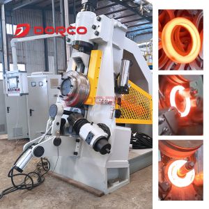 Unmanned Operation Vertical Ring Rolling Machine Customized Loading Unloading