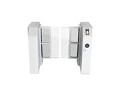China Biometric Pedestrian Swing Barrier Turnstile Gate 2.0mm Cold Roller Steel Indoor factory