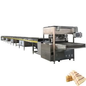 China Compound Coating 1000mm 400kg/H Chocolate Enrobing Machine factory