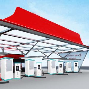China 600KW EV Charger Stations , Liquid Cooled Electric Car Charger Ip54 Waterproof factory