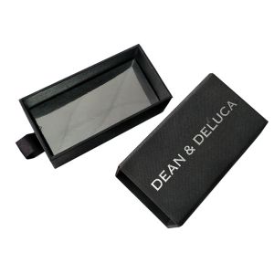 Small Custom Cube Slide Open Gift Boxes Embossing Surface Moisture Proof