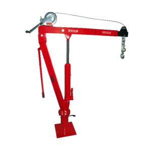 China Adjustable Legs Hydraulic Pump 1 Ton Foldable Engine Crane factory