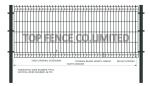3D wire mesh fence panels