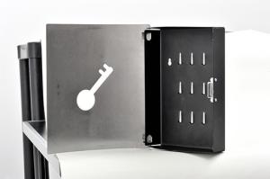China Metal Products Key Save Cabinet / Magnet Lock Metal Key Holder Box factory