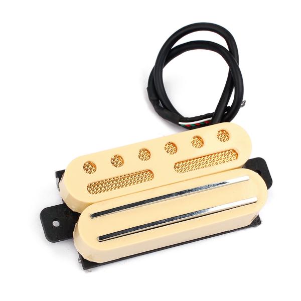 Dual Rail Humbucker Pickup Double Coil N9K/B18K Output Four Cable Electric