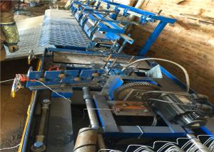 China Easy Operation Chain Link Wire Machine , Chain Link Fence Making Machine factory