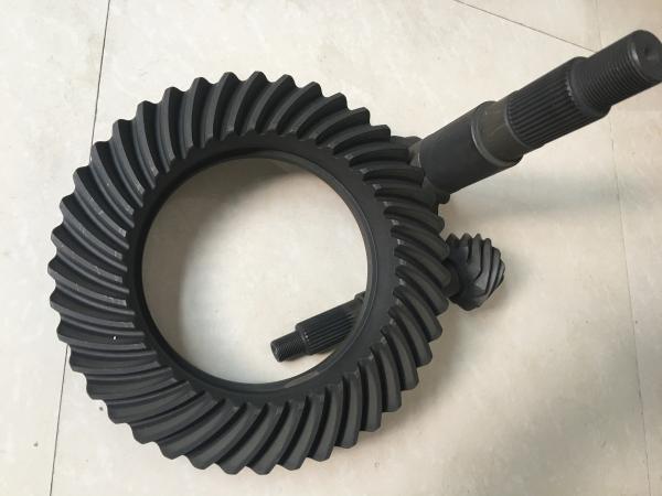 Hypoid Spiral crown bevel gears , High Precision Forging ring gear and pinion