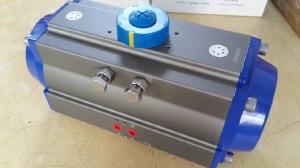 China Wuxii xinming (XM) double action or single action pneumatic rotary actuator factory
