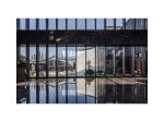 Thermal Insulated Clear Glass Curtain Wall Facade 5mm - 19mm Thickness