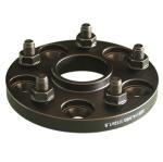 20mm All Black Forged Billet Aluminum Hub Centric Wheel Spacer 12.9 Grade Stud