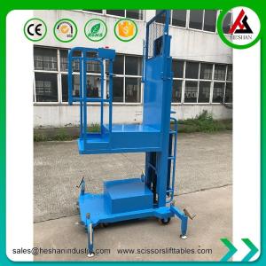 China Low Level Aerial Order Picker Battery Powered 2.7m 3.3m 4.0m 4.5m Lifting Height factory