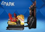Video Entertainment Coin Pusher Game Machine 3D Dynamic Motion Racing Car