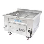 36kw Commercial Kitchen Deep Fryer Machine Small size for Food Used
