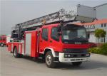 138KW Power Aerial Ladder Platform 30 Meters Fire Truck Equip with Hydraulic