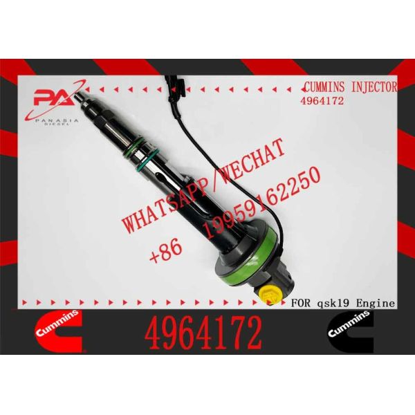 China Authentic Used Cummins Engine Injector Nozzle 4964172 & 4955526 for QSK38 QSK50 QSK19 6 Months Warranty Machinery Repair factory