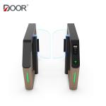 Acrylic Tempered Glass IP20 Pedestrian turnstile gate RS485