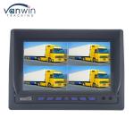 7-inch AHD Quad-Channel Split Car Monitor Vehicle Display Monitoring System