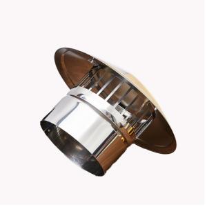 China Stainless Steel Round Roof Vent Chimney Cowls 150mm For Outdoor Fireplace factory