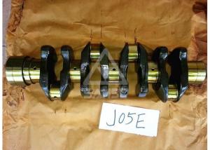 China J05E Engine Crankshaft for Kobelco SK200-8 Excavator diesel engine parts factory