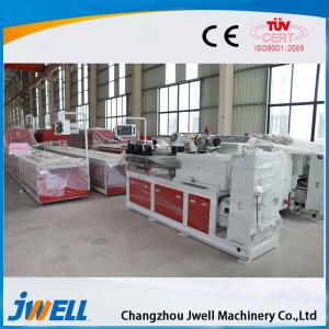 China Jwell sound insulation PVC (WPC) fast loading wallboard extrusion line for door cover lines factory