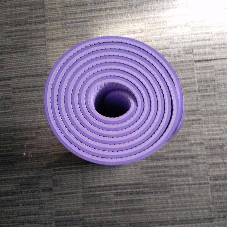 Outdoor Indoor Rubber Sports Flooring , TPE Yoga Sport Mat OEM Service