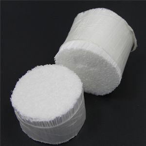 48mm Transparent PP Macro Fiber Wave For Waterproof Layer And Buffer Layer Of