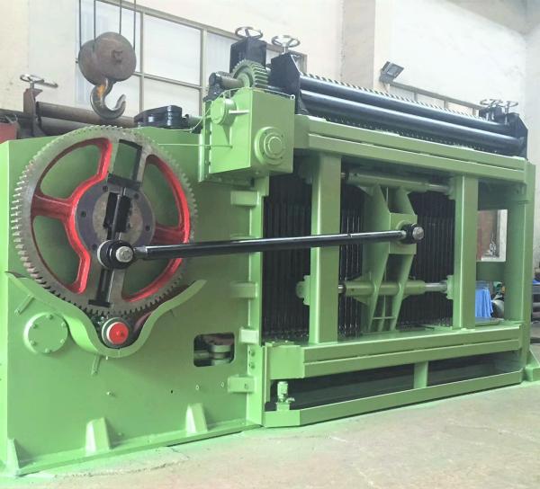 China Galvanized 4.0 mm PVC Wire 4*1m Gabion Machine106*120mm Mesh for Sustain Bank factory