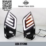 Nissan Patrol 2020 Car DRL LED Daytime driving turn signal Fog Lights