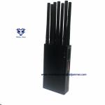 Bulit-in Battery Handheld 10 bands Cell phone Signal Jammer GSM CDMA PHS WIFI