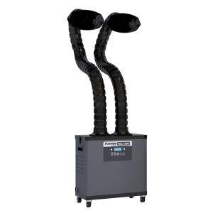 China 200 W Laser Soldering Fume Extractor 55 DB With 2 Suction Pipes factory