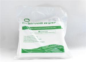 China White Color Clean Room Cleaning Lint Free Wipes For Semiconductor Industry factory