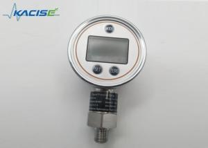 China 60mm LCD Display Precision Digital Pressure Gauge Water Oil Pressure Gauge factory