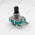 Versatile 16mm 5 Pin Rotary Encoder With Push Button Insulated Shaft