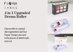 Skin care fine titanium micro 540 needle dermaroller Microneedle 4 in 1 derma