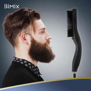China Anti Scald 2 In 1 25s Heat Beard Straightener Brush factory