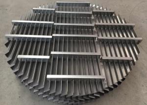 China SS 304 316 Vane Pack Mist Eliminator , Oil Mist Eliminator Height 200mm For Colling Tower factory