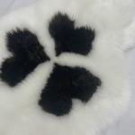 PELT Sheepskin Floor Mats Faux Fur Mink Rug Cushions