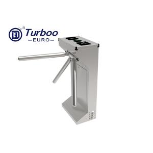 China Drop Arm Optical Barrier Turnstiles Tripod Security Gates For University Dormitory on sale