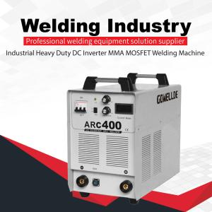 China AC380V Industrial Use ARC MMA Welder Mosfet Technology MMA Welding Equipment factory