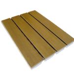 Church Decorative Wooden Sound Absorption Wall Panel Moistureproof And