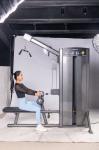 Lat Pulldown and Low Row Commercial Grade Indoor Fitness Equipment with Pin