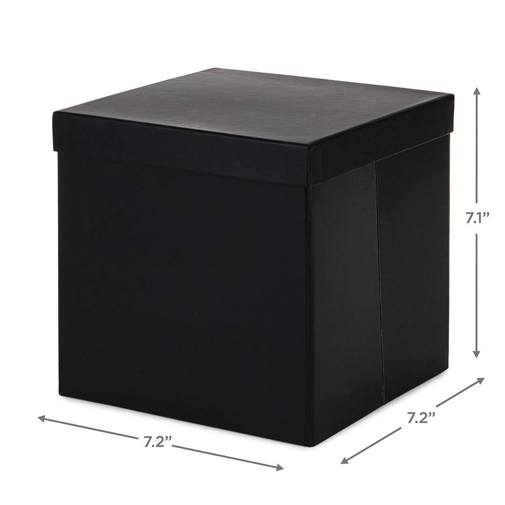 Business Shopping Custom Large Square Paper Boxes with Rigid Lid And Base Design
