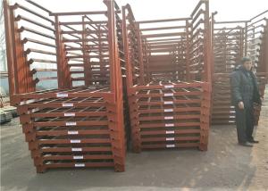 China Q235 Galvanized Steel Stackable Pallet Racks SX-SSR01 4 Tiers Shelving For Ginger factory