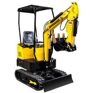 China 1 Ton Hydraulic Mini Excavator With Koop Engine factory