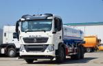 Water Tanker Truck Howo 6*4 Sinotruck 10 Wheel LNG 260hp Engine 14 Cubic Tanker